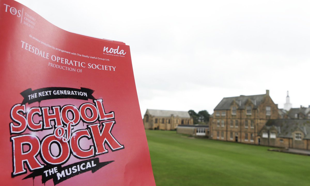 🏫🤘🎸

🤝 Best wishes to <a href="/TeesdaleOS/">Teesdale Operatic Society</a> ahead of its production of School of Rock!

🤩 We are proud to continue our support of TOS by hosting what promises to be a spectacular series of shows!

🗓️ 30 March - 1 April 2023
🎟️ Book via the TOS website
📍 Barnard Castle School