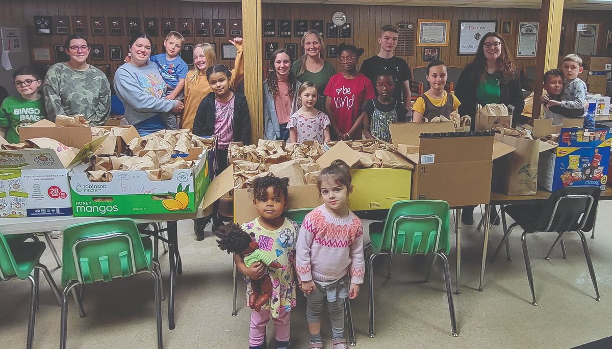 THANK YOU to a group of homeschoolers who recently donated 50 dinners and 239 bagged lunches.
We love seeing little kids make a BIG difference! TASK will share these meals with patrons at Escher Street and community meal sites to help them when meals are not available. #TASK