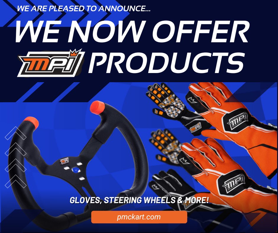 slackkarts's tweet photo. We are super excited to announce that we are offering @maxpapis and @MPI_INNOVATIONS products on our website! See our full catalog here! https://t.co/3H1AwTjyxw https://t.co/g8IPcDKHhD