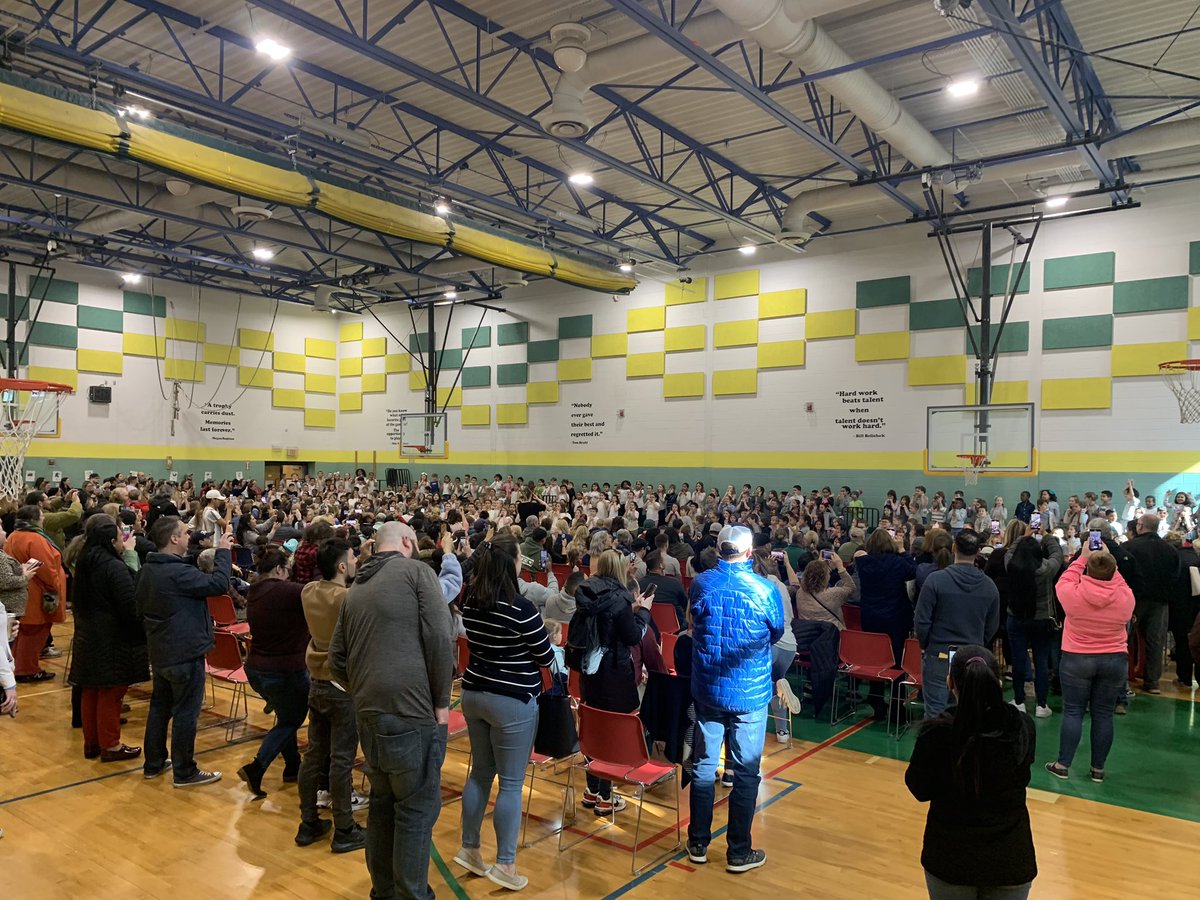 Our first and second grade musical performance is a full house!