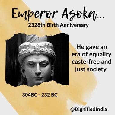 Remembering Samrat Asoka on his birth anniversary!

#SamratAsoka_29March