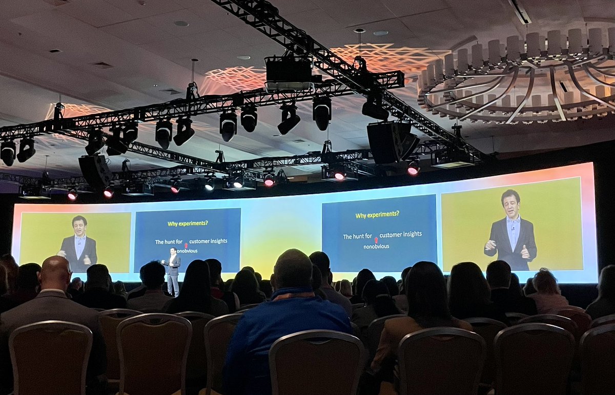 Run experiments at pace and scale to hunt for non-obvious customer insights <a href="/SafiBahcall/">Safi Bahcall</a> #loonshots #innovation #IAMPHENOM