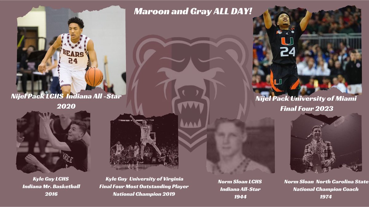 LCHSAthletics's tweet photo. Good luck to Nijel Pack in this weekend’s Final Four. He is joining some great company. https://t.co/sYoW0a3BEy