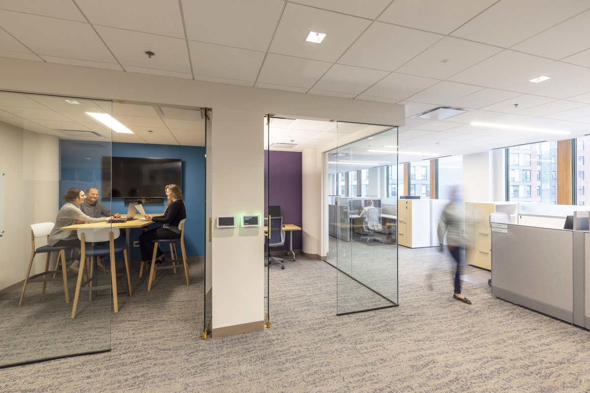 MPA_Boston's tweet photo. We are excited to offer a look into our completed project for JSI's Boston office!  

Learn more about this project through the link below: 
https://t.co/xNOk4i30AR https://t.co/FJgTOpgRvt