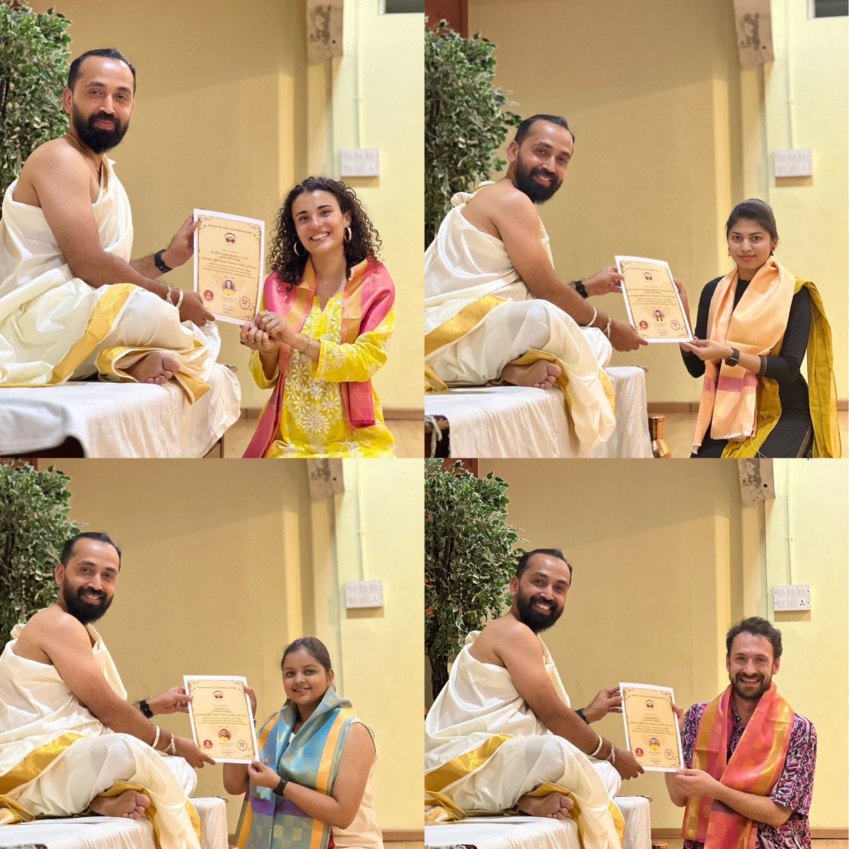 samyakyoga's tweet photo. Another beautiful month spent with wonderful souls with #ashtangayoga teacher training. 
Welcome to Samyak Yoga Family ❤️🙏🏻❤️

#samyak #samyakyoga #india #mysore #ashtanga #yogateachertraining https://t.co/fgSqBjZeex