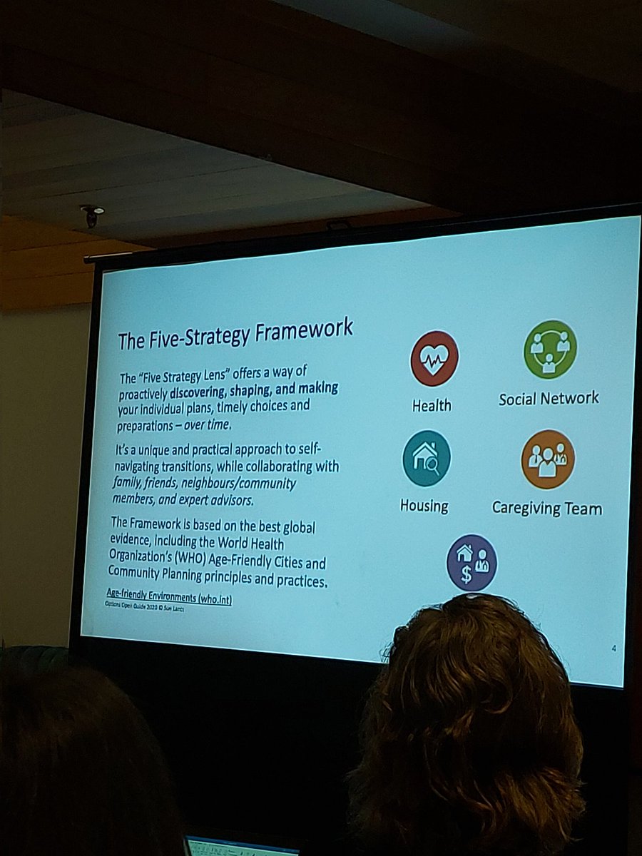 Age Friendly planning for the community and a personal healthy aging strategy #PROForum23 @Sue_Lantz Focusing on being purposeful for intergenerational programs: canadorecollege.ca/the-village