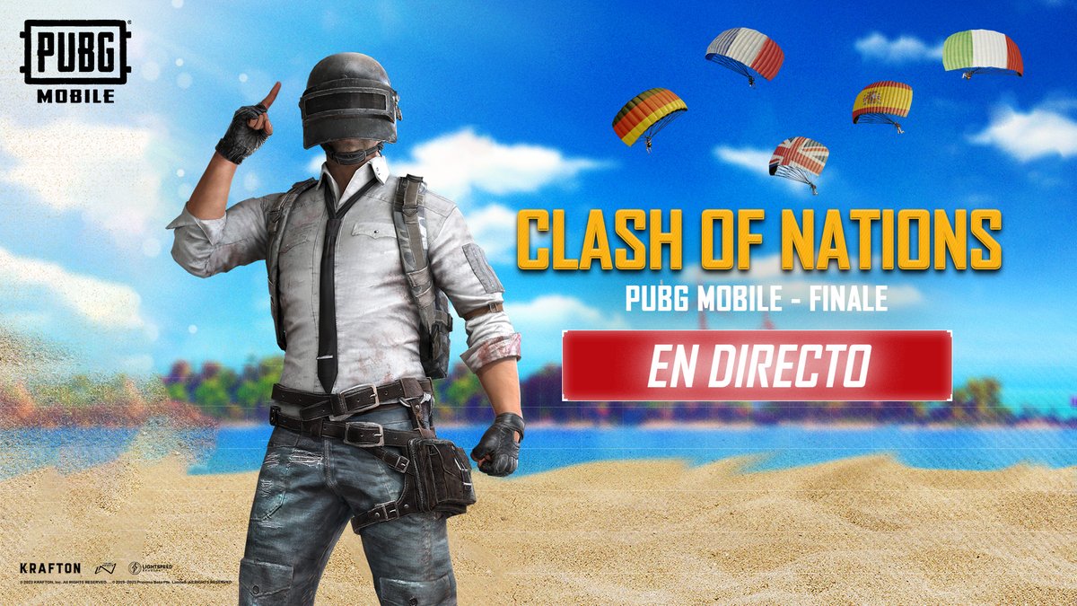 AnikiloGamer's tweet photo. 💥¡Es el día!💥
A punto de comenzar la #ClashOfNation en #PUBGMobile, no te lo pierdas
🔥https://t.co/zUSZPVmBz2
🔥https://t.co/zUSZPVmBz2
🔥https://t.co/zUSZPVmBz2
👇Descarga el juego aquí👇
https://t.co/G6aEu88zTu https://t.co/QBWhdq6WjV