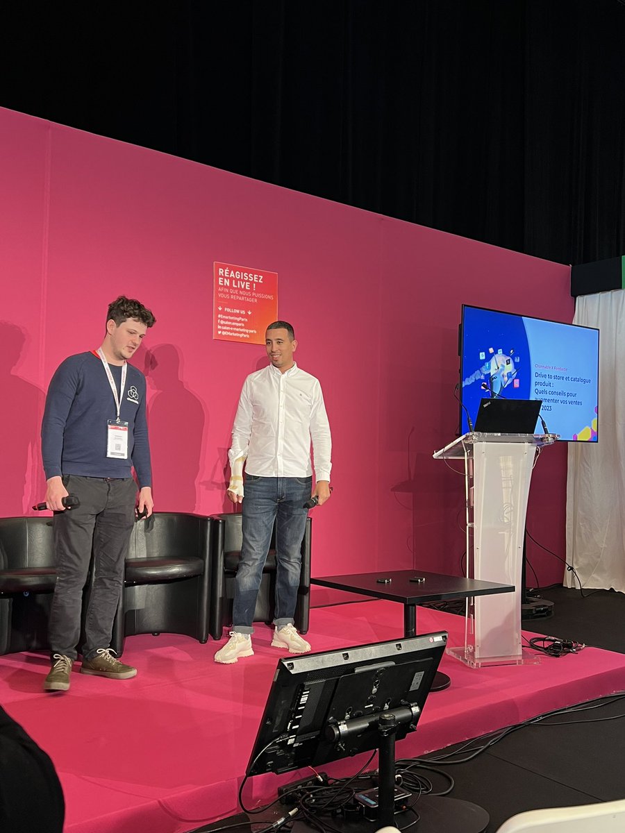 Ecom_NationFR's tweet image. Nous sommes avec @channable_fr et @feedastic pour une nouvelle conférence : « Drive to store et catalogue produit : Quels conseils pour augmenter vos ventes en 2023 ? » 🚀🛍️✅

@EMarketingParis #EmarketingParis