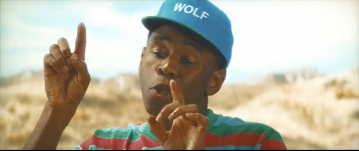 raptalksk's tweet image. tyler, the creator and his previous eras. cool as shit