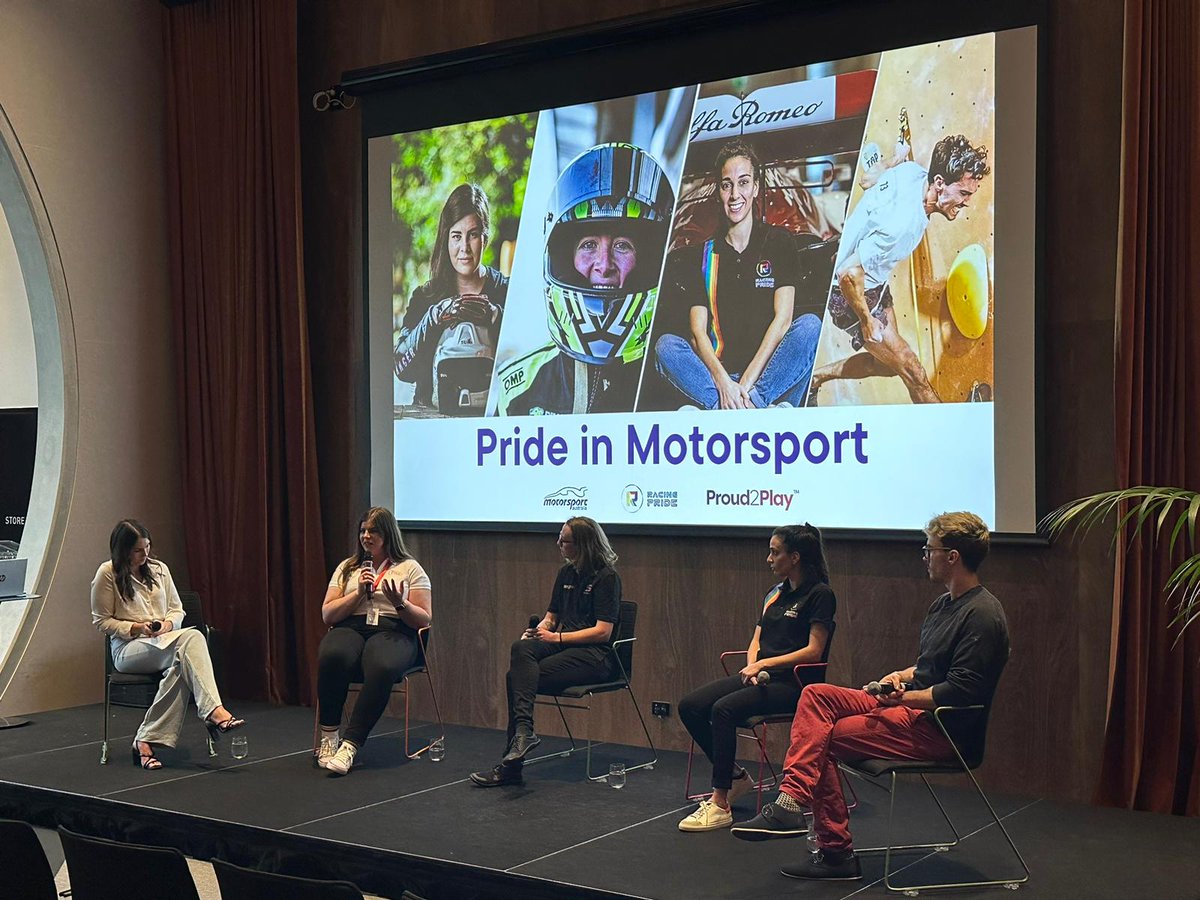 Another successful Pride in Motorsport panel completed in Melbourne! 🇦🇺

It was fantastic to see so many people coming along and being a part of this event. 🏳️‍🌈🏳️‍⚧️

A huge thank you to our panelists who brought some fantastic insight, as well as <a href="/proud2playinc/">Proud 2 Play</a> &amp; <a href="/Motorsport_AUS/">Motorsport Australia</a> ❤️
