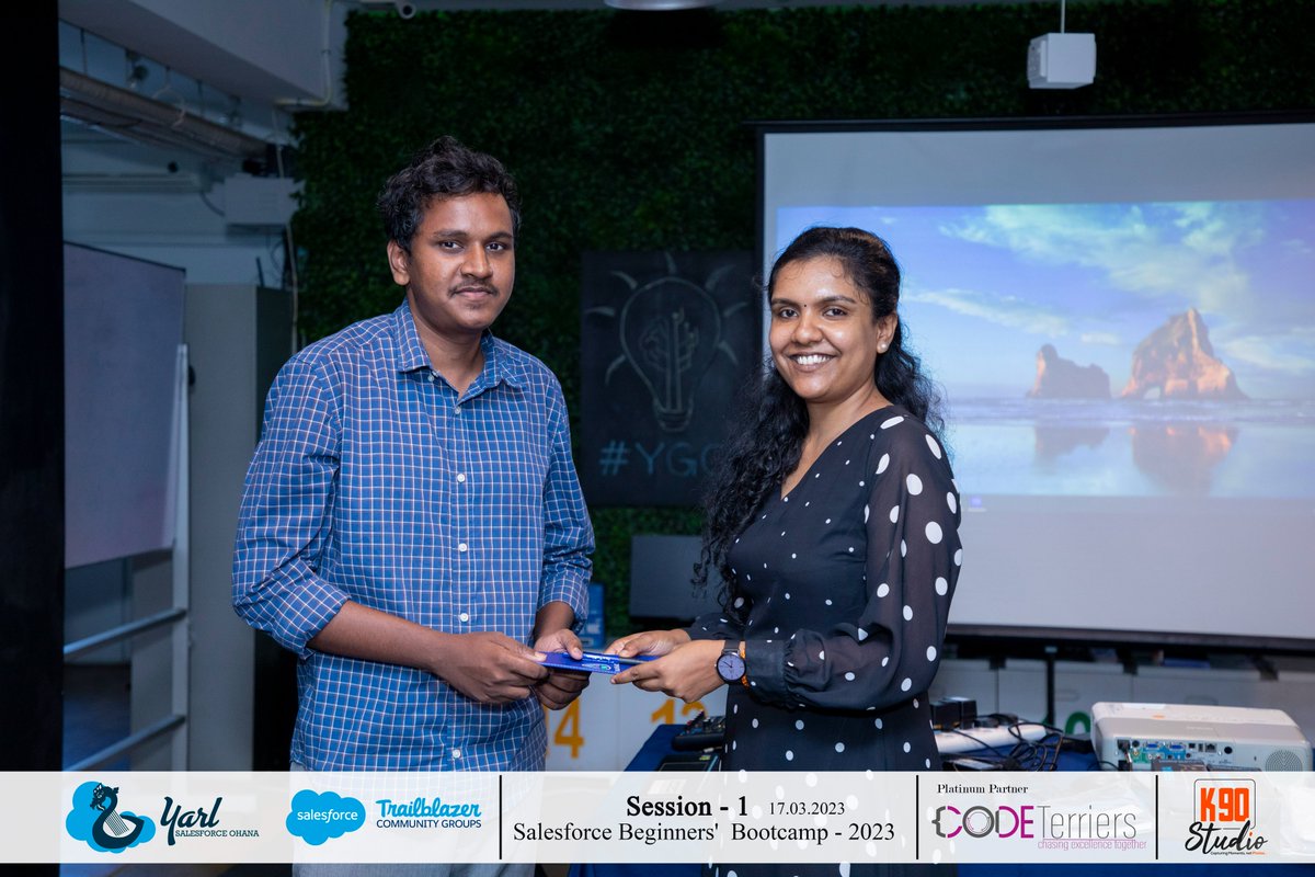 YarlSFO's tweet photo. Session -1 of the Salesforce Beginners' bootcamp was conducted last week. Many trailblazers eagerly joined the session to learn about #Salesforce and the opportunity that this amazing cloud platform holds for them!
#Salesforce #YarlSFO #Ohana #Learning #Bootcamp https://t.co/z7aWRnFoQG