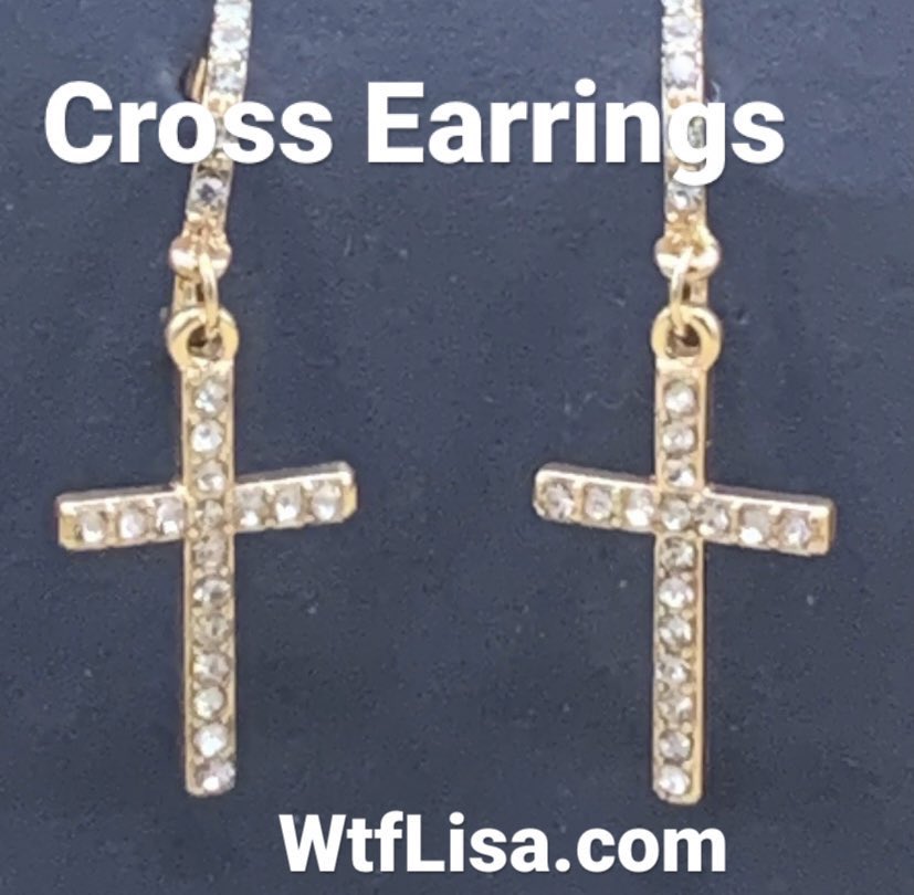Cross Earrings Available At wtfLisa.com

#Cross #Crosses #earrings #jewelry #CrossJewelry #onlineshopping #jewellery #shopping #shopsmall