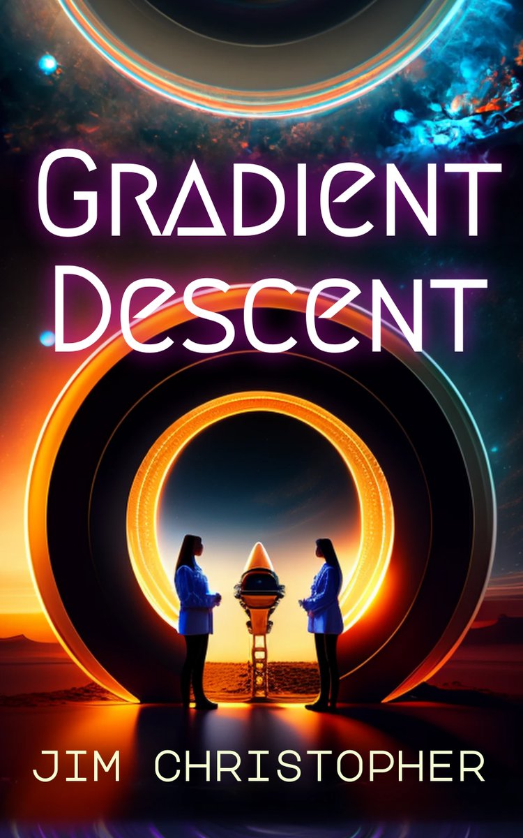 Good morning tweeps. Looking input on cover mockups. This is for a scifi apocalyptic adventure novel. Logline: Min and Max broke physics to save their dog; now all of humanity is at stake. Which of these do you prefer, and why?