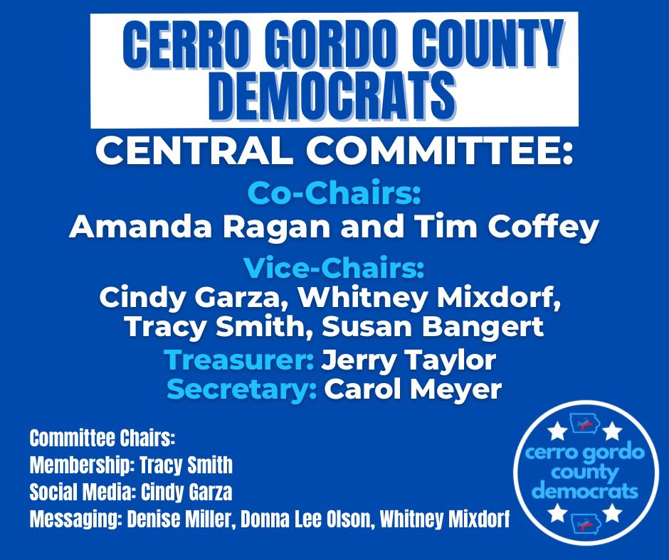 Congratulations to our new Central Committee members elected at last night’s meeting! Let’s get to work! 💪🏽