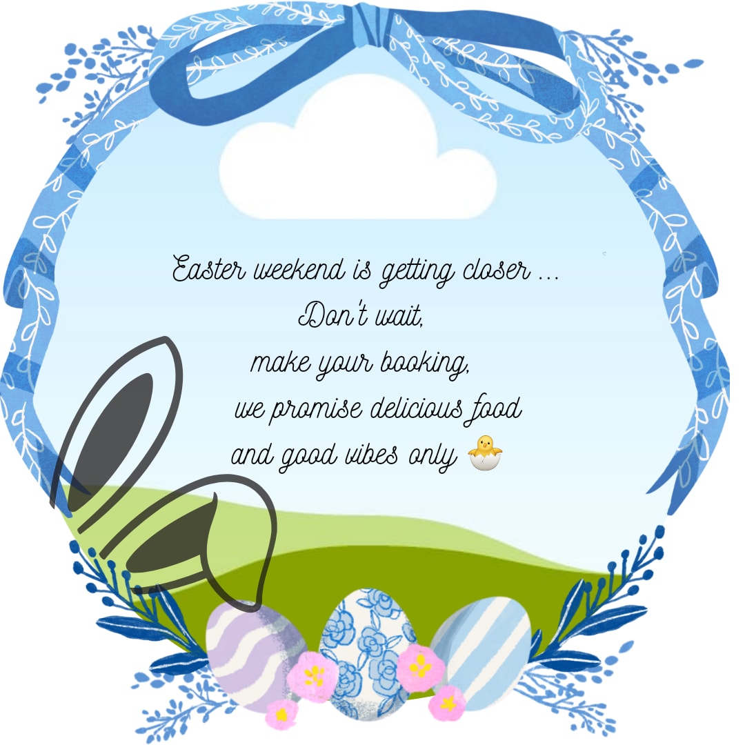 MagpieSunbury's tweet photo. Even if weather might not feel like spring yet we are getting closer to the magical Easter weekend !🐇🐥

Don't wait, give us a call or drop us an email to make your reservation  🐣🐣 https://t.co/A4SywQODKM