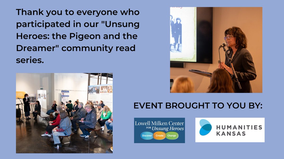 LowellMilkenCtr's tweet photo. We had a great crowd for Linda O’Nelio Knoll's presentation on the Army of Amazons: Women’s Fight for Labor Rights in Kansas Coalfields.
#unsunghero #unsungheroes #bookclub #communityread #cherami #lorrainehansberry #humanitiesks https://t.co/VEJ3phzm7K