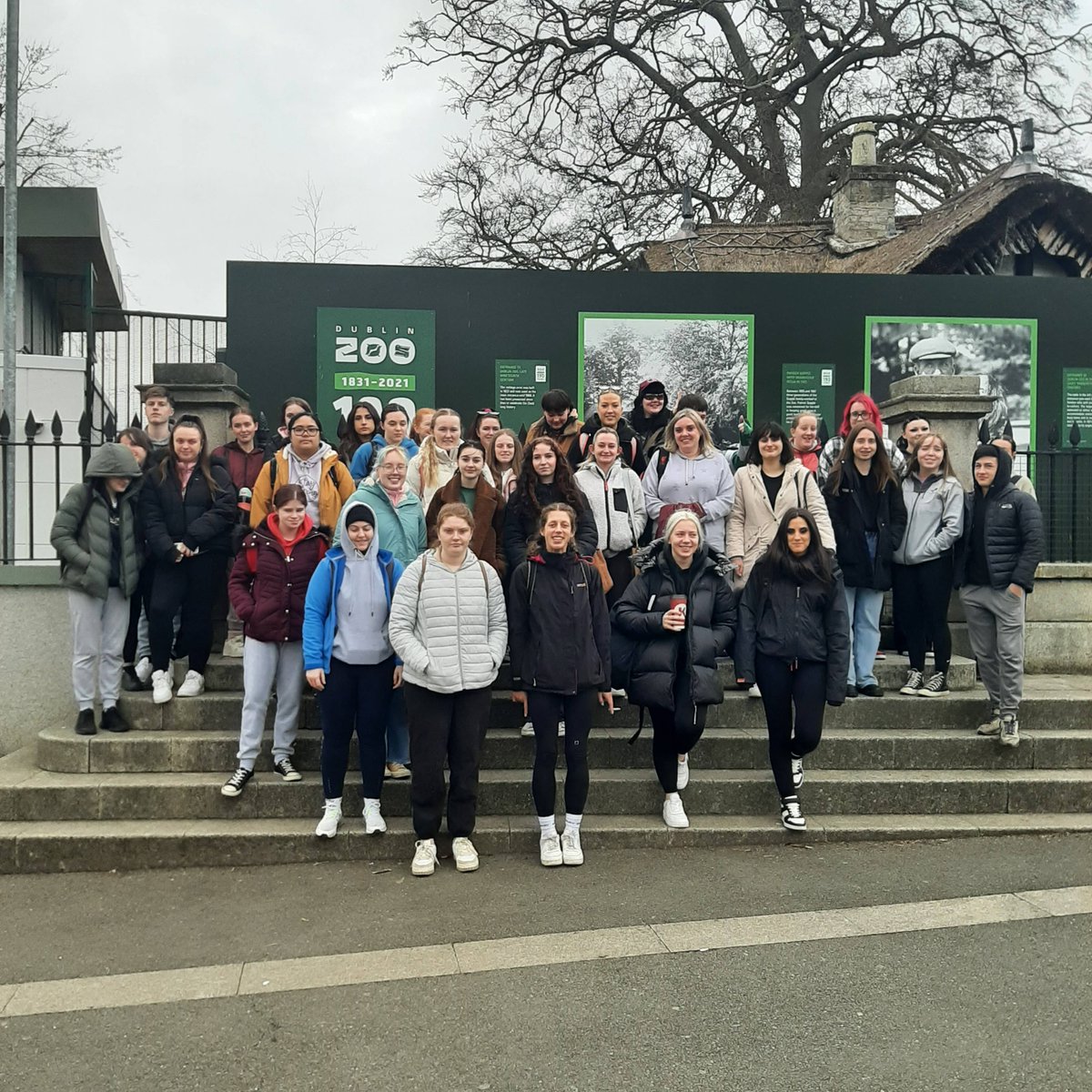 DIFEedu's tweet photo. Fun day out at Dublin Zoo with the Animal Care Students. A habitat study was carried out as part of their Biology module and we learnt a lot about plants and animals. The sun even came out! #YourCollegeYourFuture https://t.co/byCHozlMcT