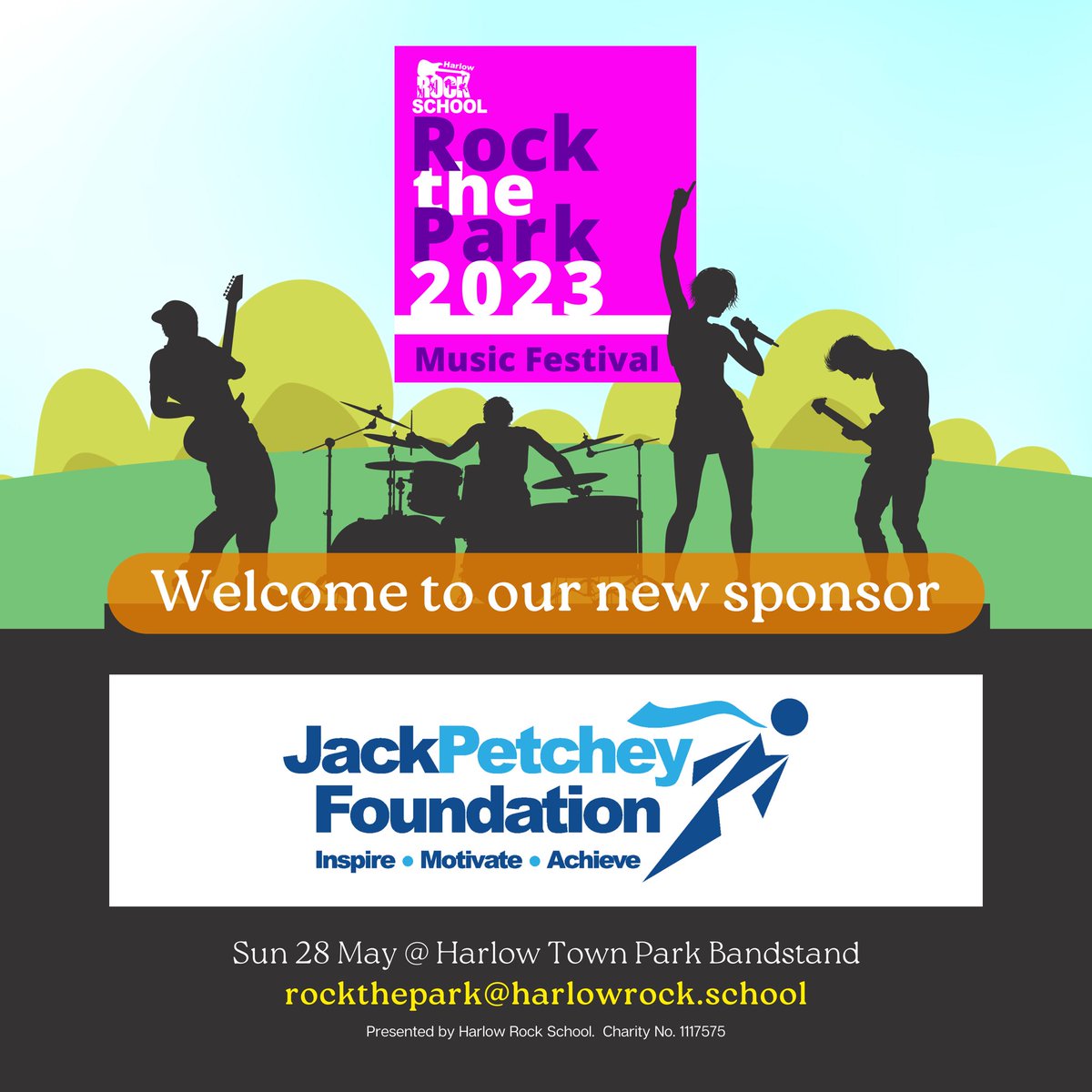 HARLOW ROCK SCHOOL (@rockschoolx) on Twitter photo We are thrilled to announce that <a href="/JPFoundation/">Jack Petchey Fdn</a> has joined us to sponsor our upcoming event, Rock the Park 28 May 2023! Their commitment to Harlow Rock School is inspiring, and we are grateful for their support.
#charity #sponsorship #communityimpact #makingadifference We are thrilled to announce that <a href="/JPFoundation/">Jack Petchey Fdn</a> has joined us to sponsor our upcoming event, Rock the Park 28 May 2023! Their commitment to Harlow Rock School is inspiring, and we are grateful for their support.
#charity #sponsorship #communityimpact #makingadifference