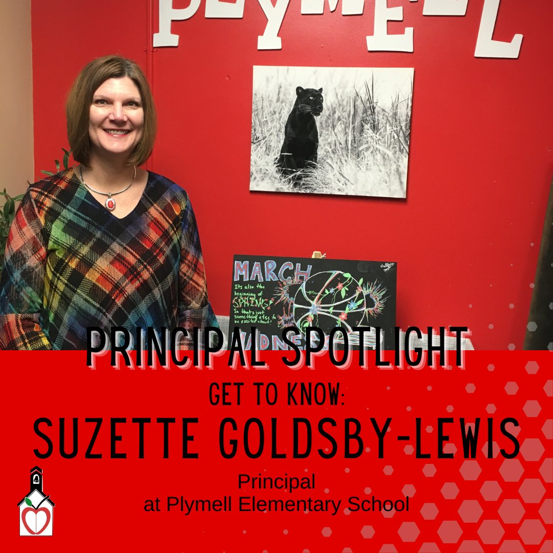 Plymell Elementary School is this week's Superintendent's School of the Week. Here are some things to know about Principal Suzette Goldsby-Lewis: