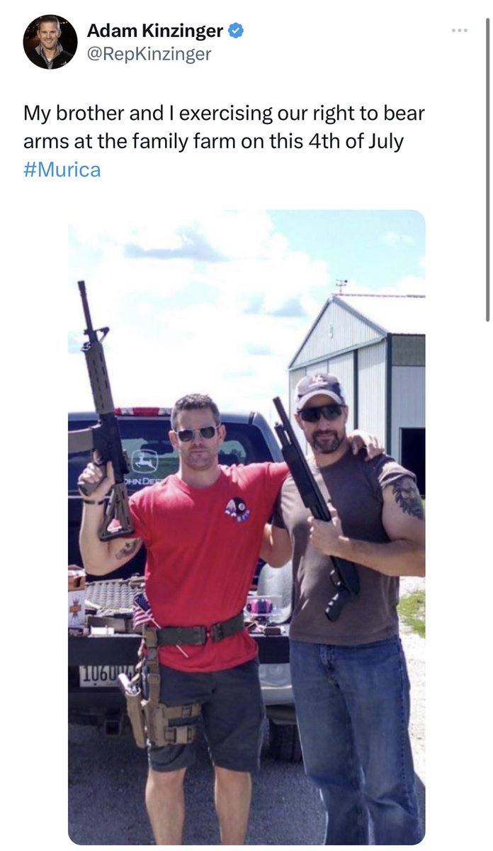 PeachStateDS's tweet photo. @AdamKinzinger Hypocrisy never gets you far, Adam. https://t.co/IVabWis2dj