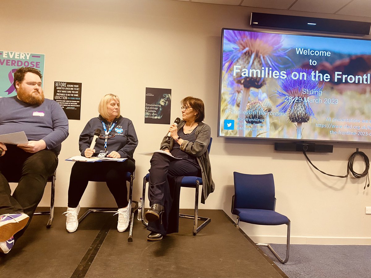 ‘Why don't we have a 24hr, 7 day a week helpline for families?’ <a href="/sandraanddennis/">Sandra Holmes</a> 
#familiesonthefrontline