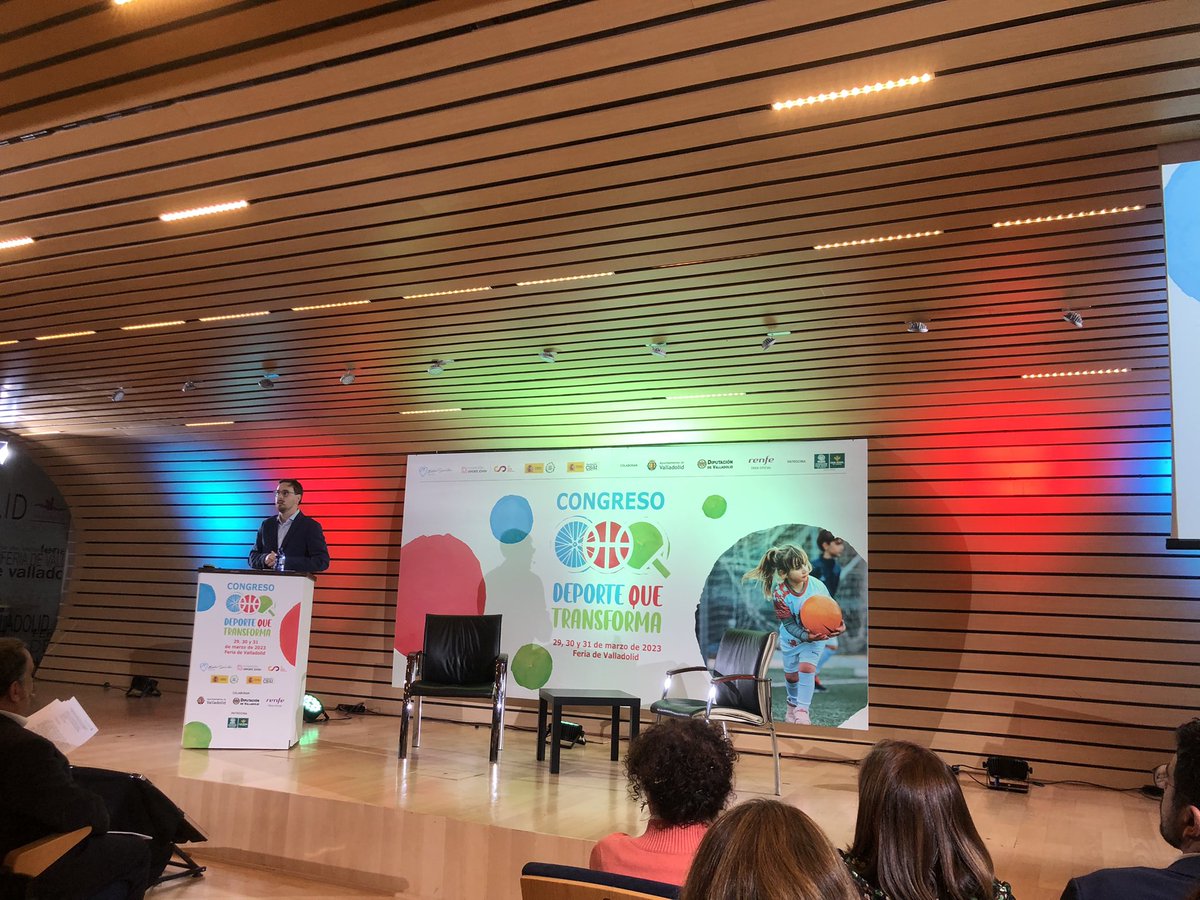 Nos esperan 3 intensos días con talleres, charlas y actividades en el Congreso #DeporteQueTransforma en Valladolid. 

Gracias @comisionadoPI @ESFundacion @fundaciondepjov por la invitación 💚

¡Estad atentos porque esto empieza en nada!💥