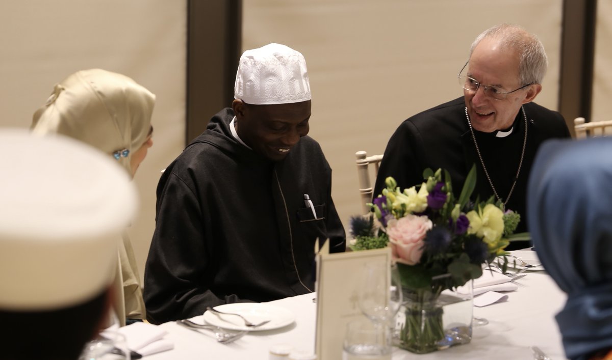What a privilege to host an Iftar meal for Muslim friends at Lambeth Palace Library this week. 

It has been helpful to listen to the perspectives of a diversity of British Muslims about the challenges many are facing right now, including the persistence of anti-Muslim hatred.