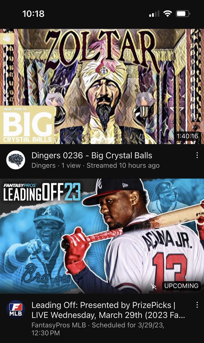 2 great podcasts
2 great thumbnails 
Both looking to make your fantasy baseball teams better!

Who’s got your favourite thumbnail this time??? <a href="/FantasyPros/">FantasyPros</a> <a href="/PrizePicks/">PrizePicks</a> <a href="/JoePisapia17/">Joe Pisapia</a> <a href="/IsItTheWelsh/">The Welsh</a> <a href="/tourneyboss/">Ty Childs</a> <a href="/robbiebaseball1/">R o b b i e B a s e b a l l</a>
