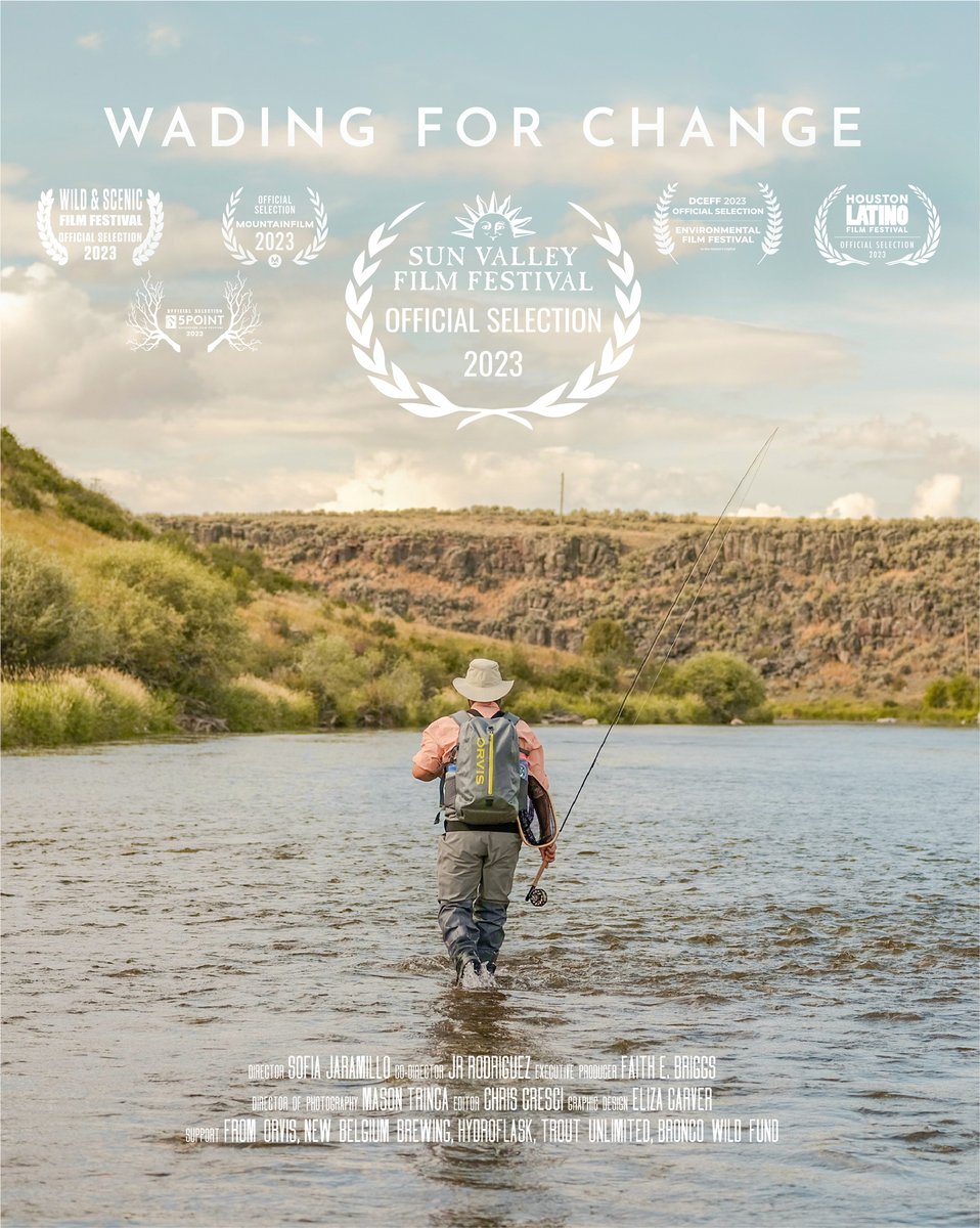 Recent DP work by <a href="/mason_trinca/">Mason Trinca</a> on Wading for Change premiering at the Sun Valley Film Fest on Thursday, March 30, 2023
