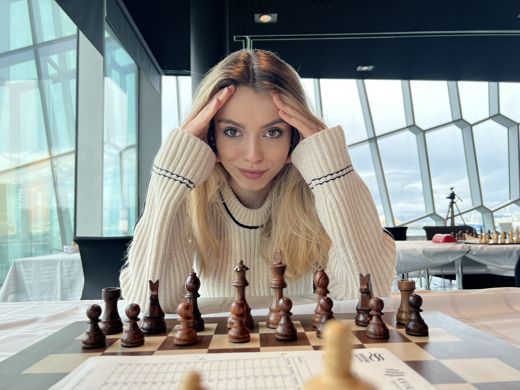 Anna Cramling on X: Already miss OTB chess! Wanna play more chess  tournaments this year If you're a chess organiser that wants to bring more  awareness to your tournament, DM/contact me :)