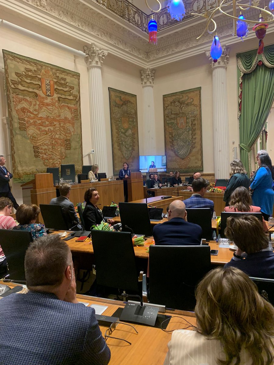 Afscheidsvergadering Provinciale Staten Noord-Holland #pvdanh #pnh