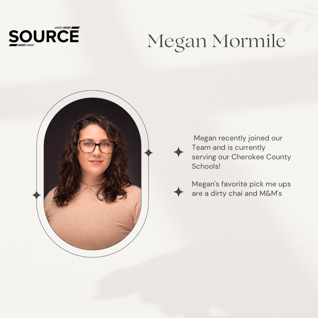 SourceSportsMed's tweet photo. We also are spotlighting a new addition to our staff that is serving our Cherokee county schools, we are so grateful to have @MeganMormileDAT on our team! #NATM2023 #at4all #weared9 https://t.co/dN2T00uil7