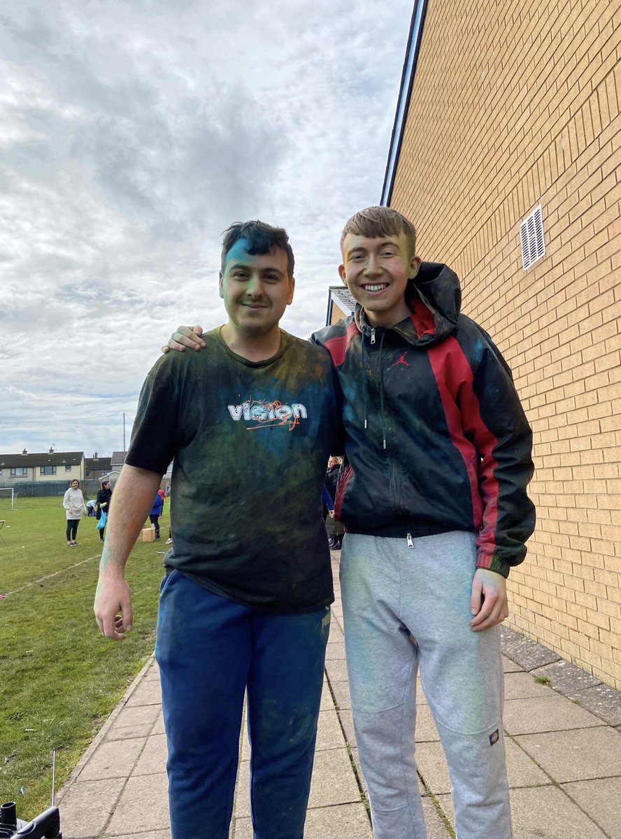 StJosephsPLT's tweet photo. 🟢🟠St Joseph’s Colour Run 🔴🟡

Brilliant afternoon in recognition of Autism Awareness Week 2023. 

#AutismAwarenessWeek 
@StJosephsDerry https://t.co/PklmkToVpA