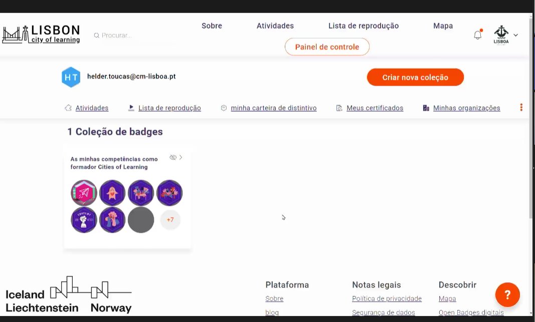 mariacasalribe2's tweet image. @CamaraLisboa @DlbcLisboa hoje apresentação da Plataforma #CitiesofLearning @DornellasLuisa @heldertoucas  #microcertification #ErasmusPlus