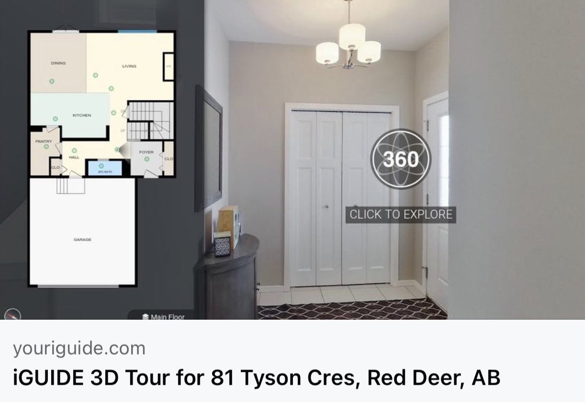 𝟯𝗗 𝗩𝗶𝗿𝘁𝘂𝗮𝗹 𝗧𝗼𝘂𝗿 🎥

Take a virtual walk though of this Fully Finished 2 Storey Family Home on a quiet Crescent in desirable Timberstone! 

📍 81 Tyson Crescent, Red Deer
 🏷 $549,900
🛏️ 5
🛁 3.5

youriguide.com/81_tyson_cres_…

#3Dtour #virtualtour #realestate #reddeer