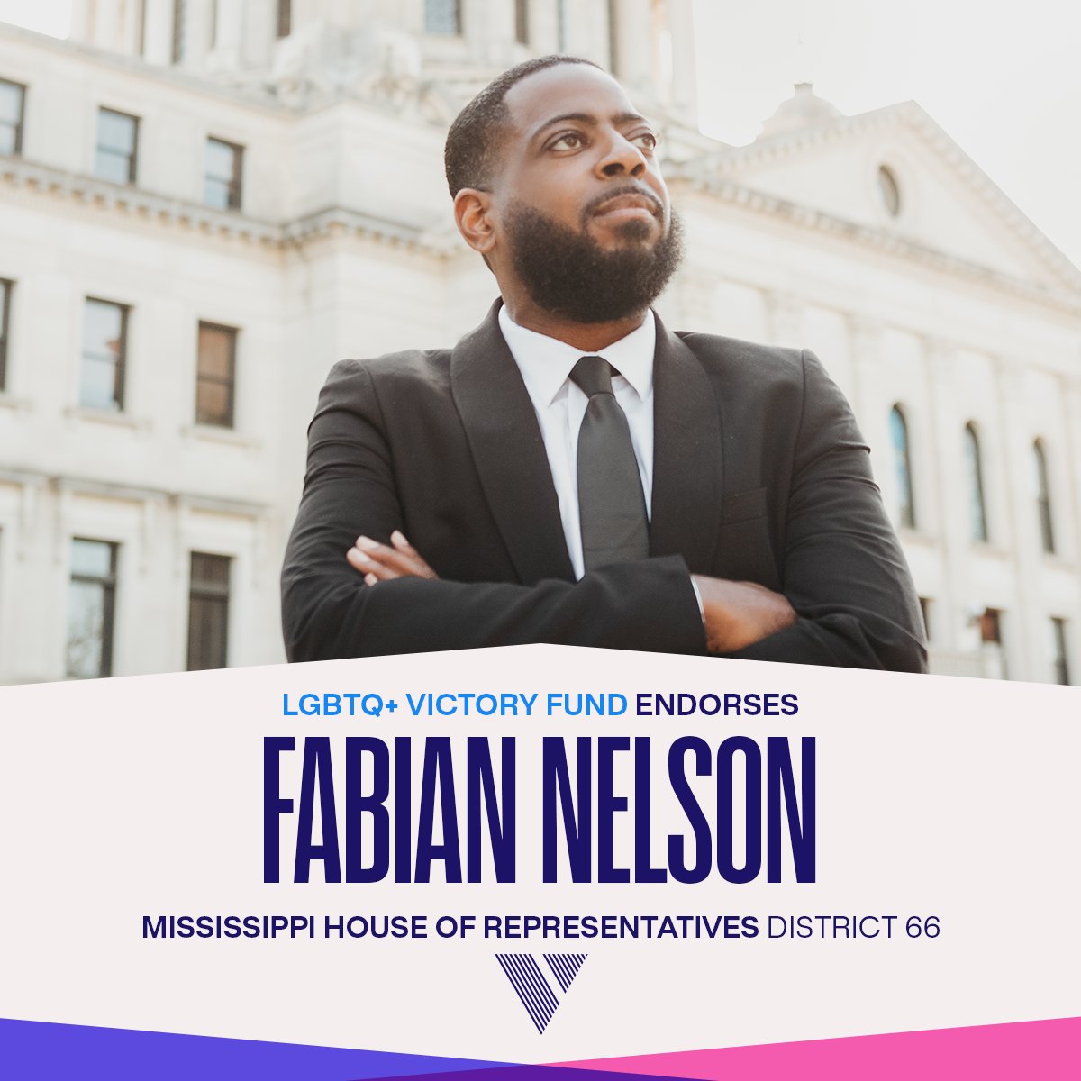 Fabian Nelson for House District 66 on Twitter "BREAKING! VictoryFund