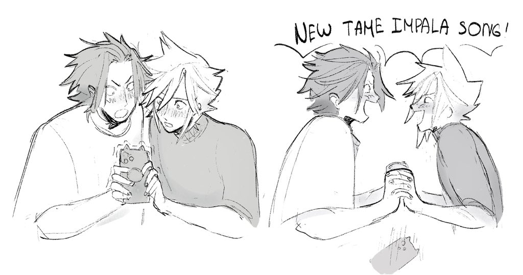 zack and cloud at some point in time (probably)
#zakkura #ffvii #ff7 