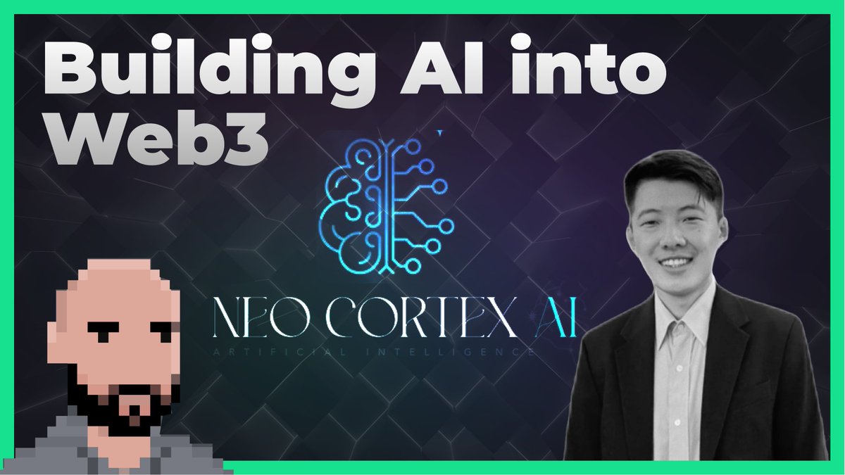 VEMPHorizon's tweet photo. 1 Hour 🔥👀
Join for another episode of S2 #TBCS with @NeoCortexAI where we will be discussing
→ #Web3 & #AI 🤖
→ Their extensive ecosystem 🌐
→ The future of AI and how they're using it 👀
→ What NeoCortex has been working on 🤫
Set reminders: https://t.co/9MisPjFWzo https://t.co/ru6XIeTksl