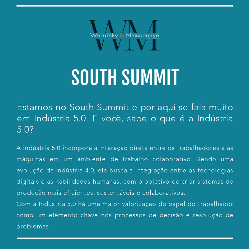 WeMAdv's tweet photo. Você sabe o que é a Indústria 5.0? É um conceito utilizado para destacar a importância da interação homem-máquina para a produção industrial. Entre em contato e saiba mais!
https://t.co/o4lsDr1wDK
#southsummitbrazil https://t.co/aU5HKG6YTZ