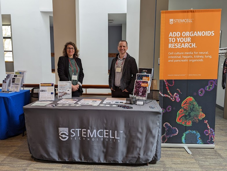 STEMCELLTech's tweet photo. Join Drs. Jason Hamlin and Valentina Marchetti for a lunchtime workshop at #CSHLBBB today! Sign up here: https://t.co/J5L7RYOf2N

Whether you're joining us online or in person, don't miss out on hearing about iPSC-derived model systems for studying #BrainBarriers. 🧠 @CSHL https://t.co/eZ5eligbTa