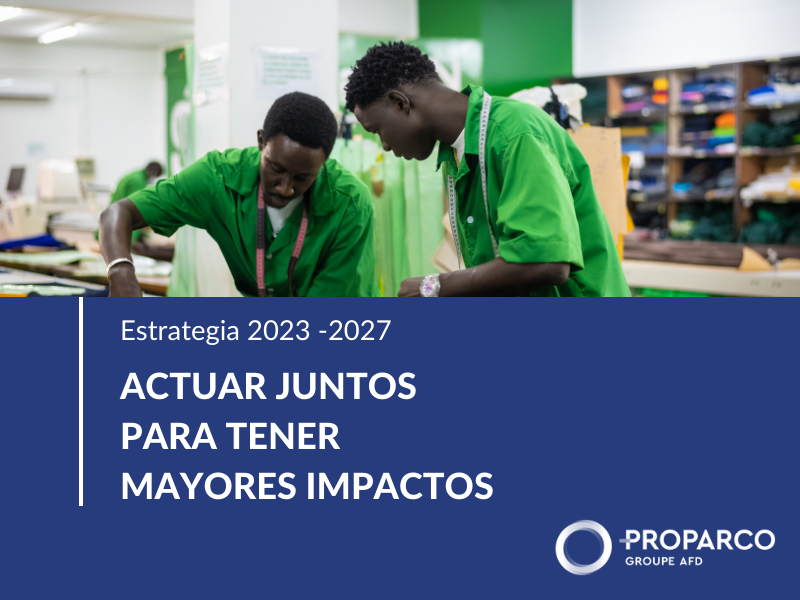 AndradePat12's tweet photo. Mientras el mundo enfrenta múltiples desafíos, @Proparco lanza su estrategia 2023-2027: "Actuar juntos para tener mayores impactos"!
➡️3 ejes estratégicos
➡️enfoques operativos diferenciados
➡️objetivos de impacto ambiciosos 
Más información aquí: 👉https://t.co/c8J7bybatr https://t.co/FS5ew8Ig41