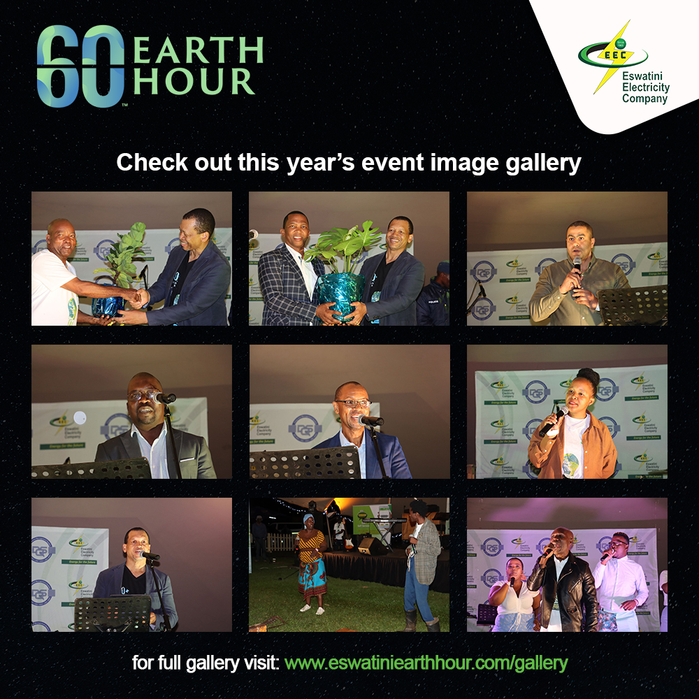 Earth Hour 2023 in pictures, visit eswatiniearthhour.com and check out this year's event image gallery.
 #ShapeOurFuture 
#EnergyForTheFuture