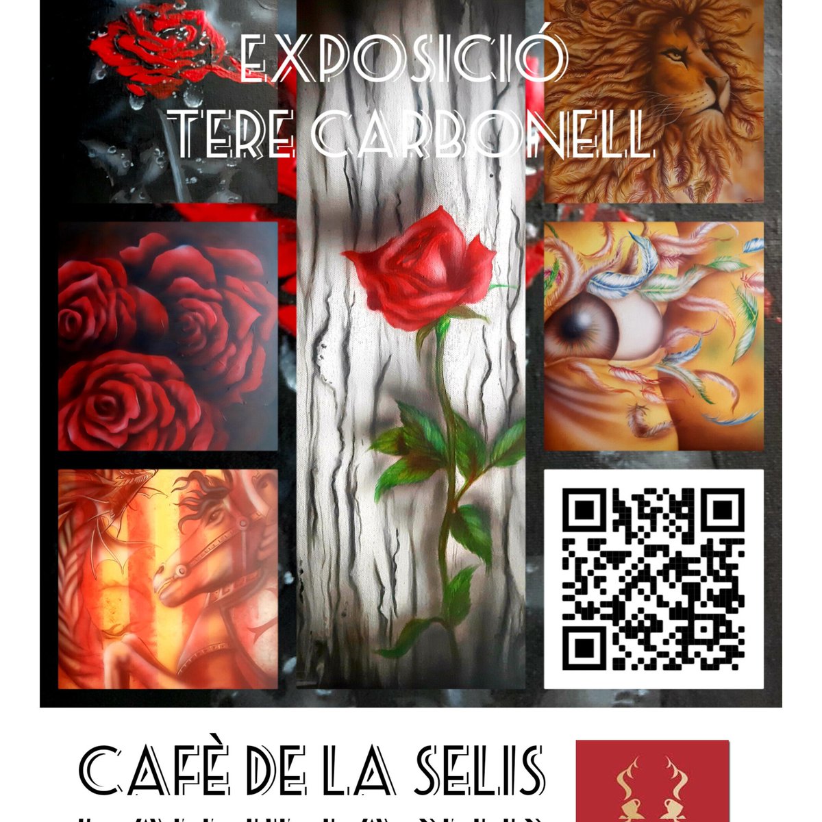 CarbonellTere's tweet photo. Un plaer anunciar-vos que des d'avui ja podeu visitar la nova exposició al Cafè de la Selis. https://t.co/AuEwo78hCO