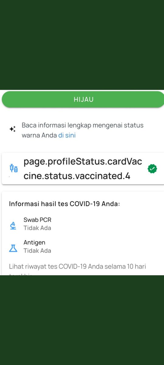 danny_dwi's tweet photo. @KemenkesRI Belum ada kejelasan kenapa statusnya gini, komplain dari bulan lalu belum ada solusi https://t.co/A9pelio0Fd