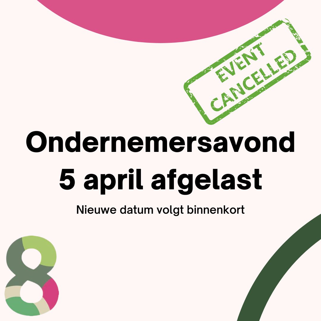 ONDERNEMERSAVOND 5 APRIL AFGELAST

Helaas is de ondernemersavond van 5 april afgelast. Binnenkort zullen wij de nieuwe datum bekendmaken via de website en de socials.

Personen die zich al aangemeld hadden zullen hier een mail van ontvangen.