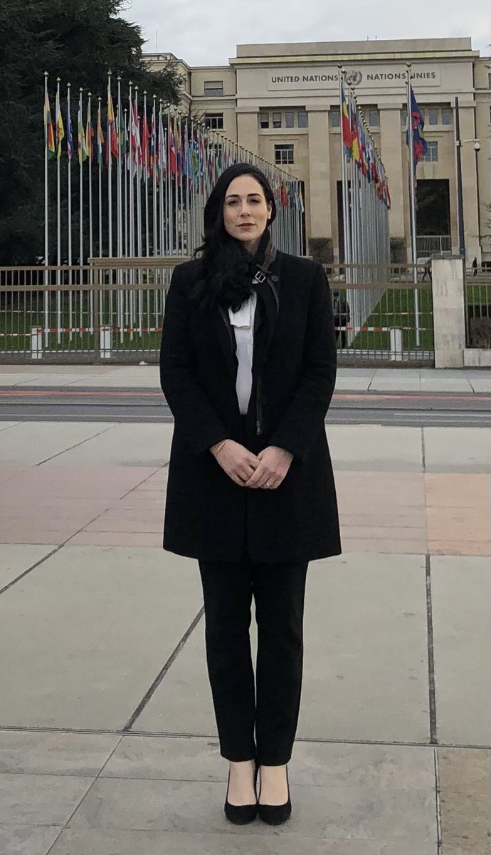 ChayaLSinger's tweet photo. Today I had the opportunity to address the @unhrcpr on Item 7, in defense of Israel and the mandate of the Council to promote and protect human rights for all, without favoritism, politicisation and double-standards. Thanks @jdcorps @WorldJewishCong and their expert Geneva Office https://t.co/YU71MIJqYr