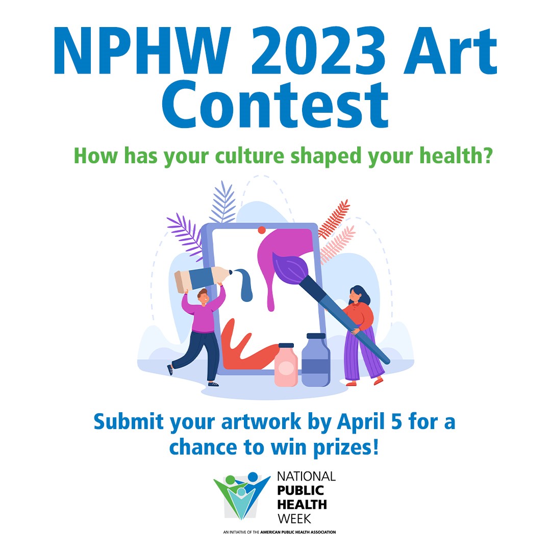 NPHW's tweet photo. Today all artwork for our 2023 #NPHW Art Contest is due by 5 p.m. ET! Learn more here: https://t.co/iQeOmK22YW and post your submissions using the hashtag #NPHWArt https://t.co/U9DUPmI0o5