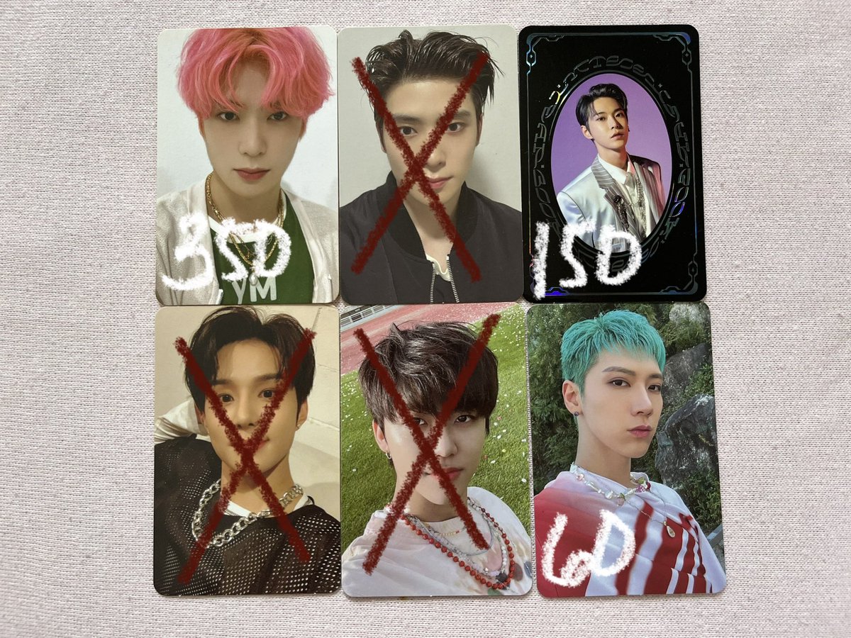 97skrrt's tweet photo. wts lfb nct 127 dream wayv ph help rt

if buying all of these pcs, get everything for ₱500

dm for more deets

tags: jaehyun doyoung ten https://t.co/4qqlLfXndR
