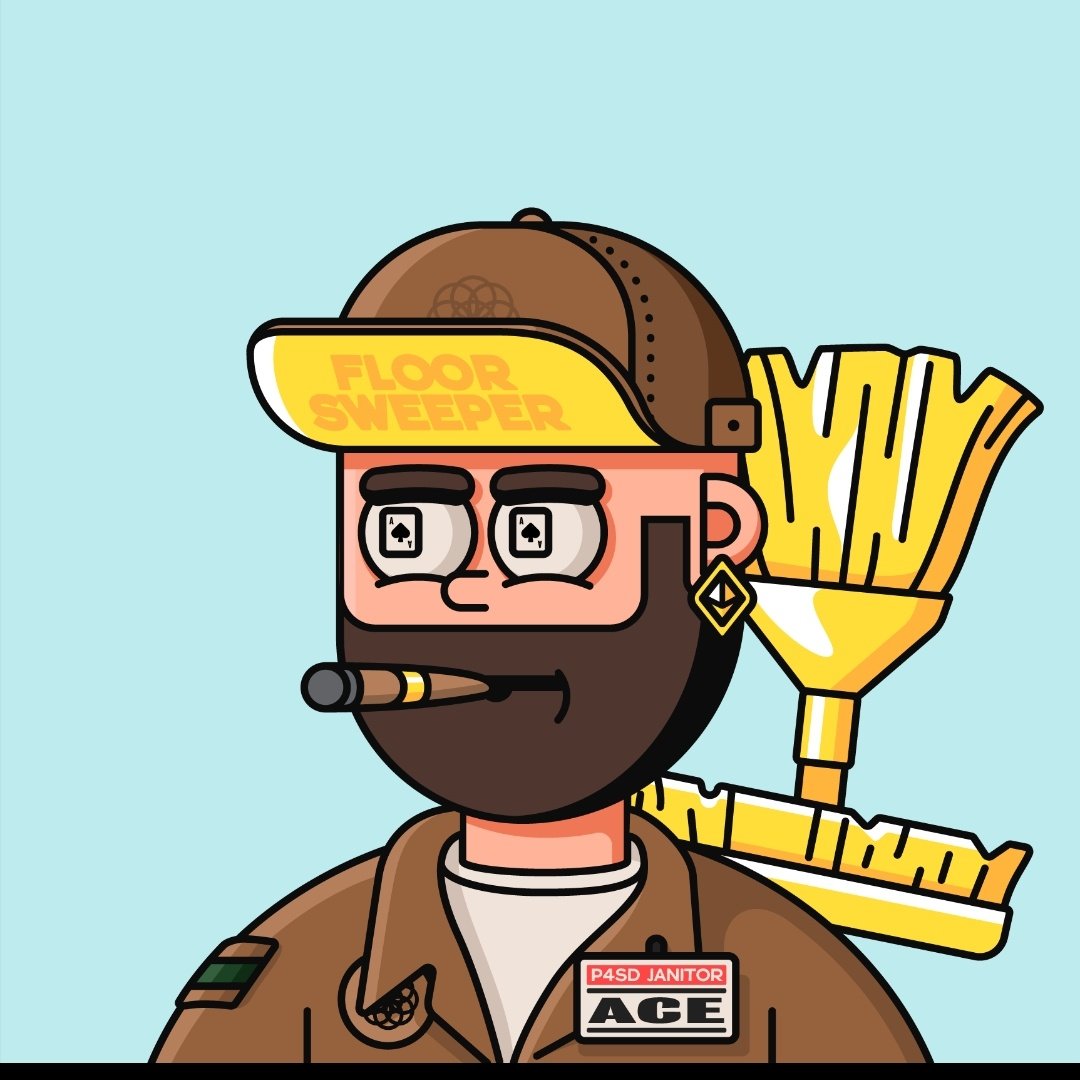 NFTStar26's tweet photo. 2 Hazmats and 3 Janitors on this next team, keeping the East side of the United States nice and tidy with the presentation of flawed test subjects for the public to gaze upon. The Salty Spitoon rises to the top!!!! @ericpaulj @tophersensei @ThePossessedNFT #Makeovermadness https://t.co/VTbGbnsdGH
