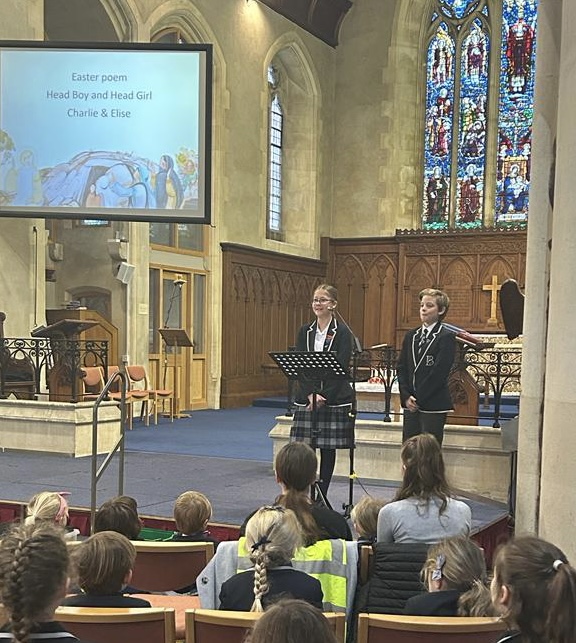 Well done to all pupils who too part in the Prep Easter Service, it was a wonderful event 🤩

What a lovely way to end the Spring Term. We hope you all have a happy Easter Holidays 🐣